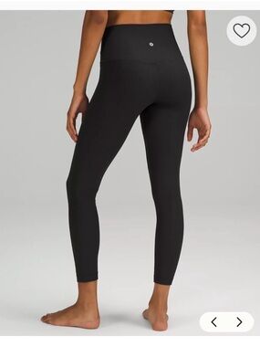 NWT - Lululemon Align Ribbed HR Leggings 25 - Black | Size 2